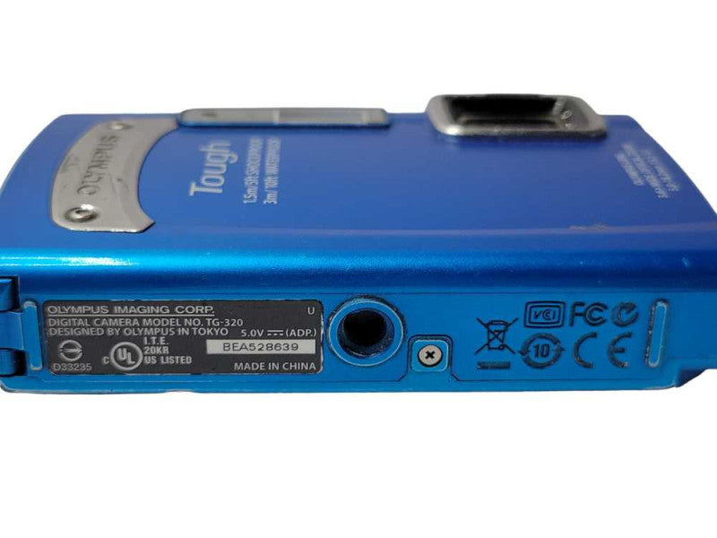 Olympus Tough TG-320 14.0MP Digital Camera, READ _