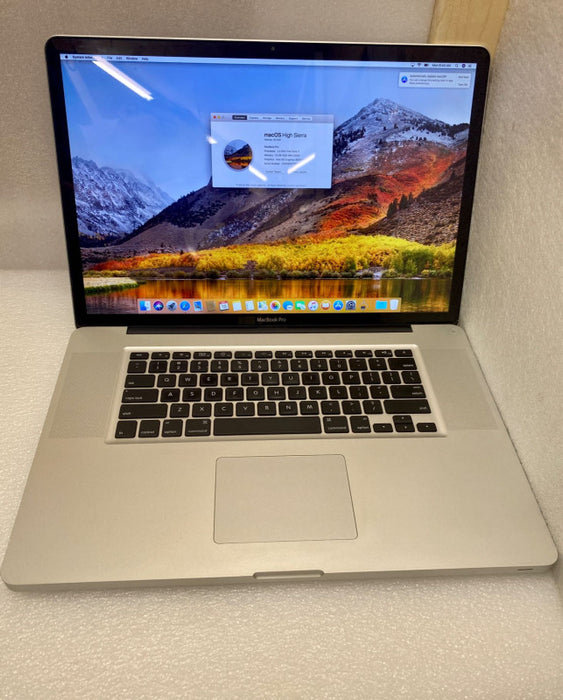 Apple MacBook Pro 17\\" Early 2011 i7-2720QM Radeon HD6750M 1GB 16GB RAM 500SSD