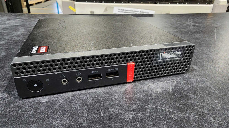 Lenovo M625q Tiny Mini Desktop AMD A9-9420e NO HDD/SSD 4GB RAM Radeon