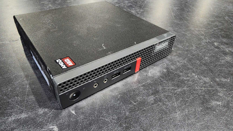 Lenovo M625q Tiny Mini Desktop AMD A9-9420e NO HDD/SSD 4GB RAM Radeon