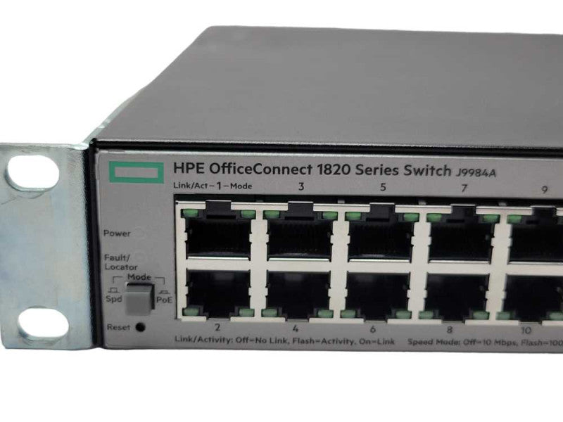 HPE 1820 Switch Series J9984A 48-port (24-Port PoE) Gigabit Ethernet switch _