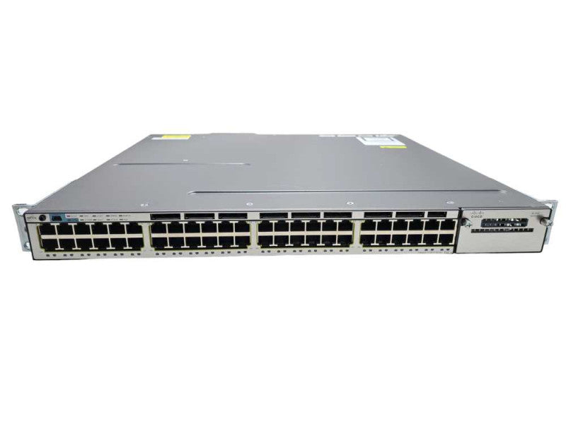 Cisco WS-C3750X-48PF-L 48-Port PoE Gigabit Switch 1x PSU )