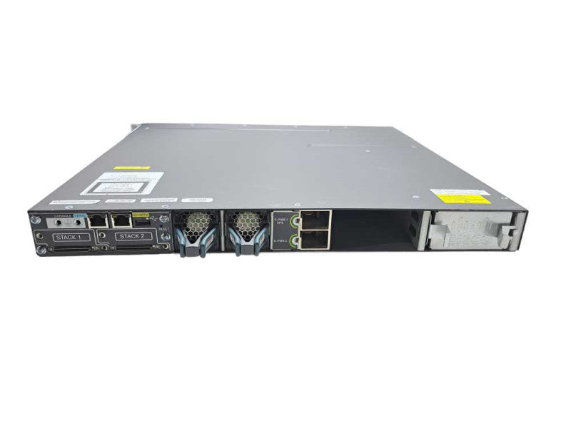 Cisco WS-C3750X-48PF-L 48-Port PoE Gigabit Switch **No PSU** )