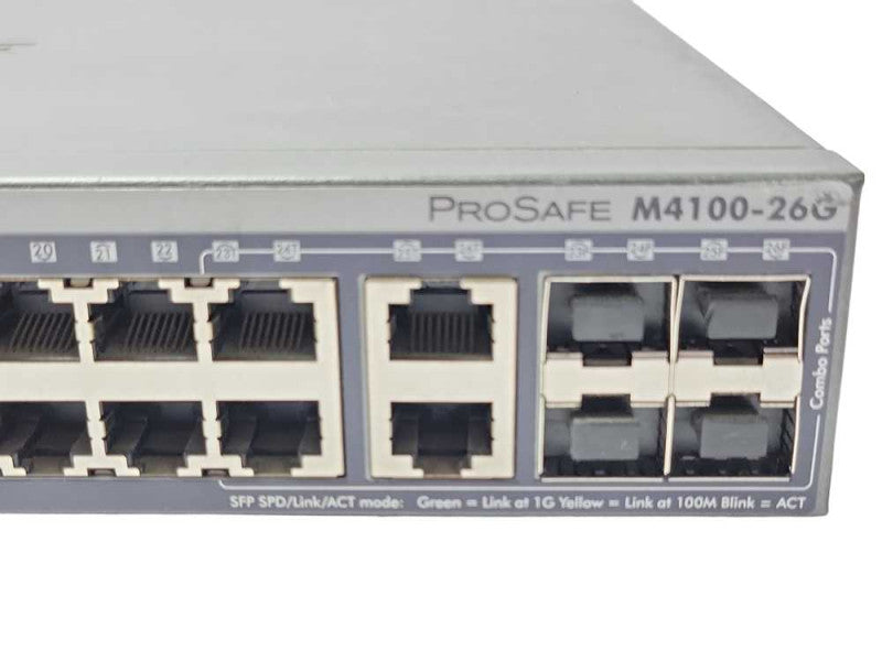 NetGear ProSafe 26-Port Gigabit L2+ Managed Switch M4100-26G, READ _
