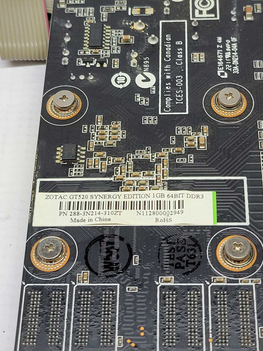 ZOTAC NVIDIA GT620 1GB PCIE