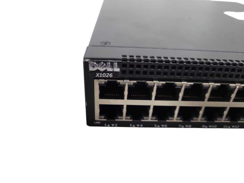DELL X1026 E10W 24 PORT GIGABIT ETHERNET SWITCH !