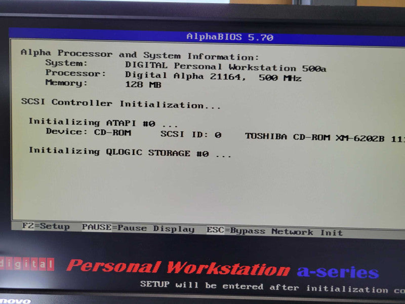 VINTAGE DIGITAL PERSONAL WORKSTATION 500AU (500Mhz CPU) 128MB RAM | NO HDD