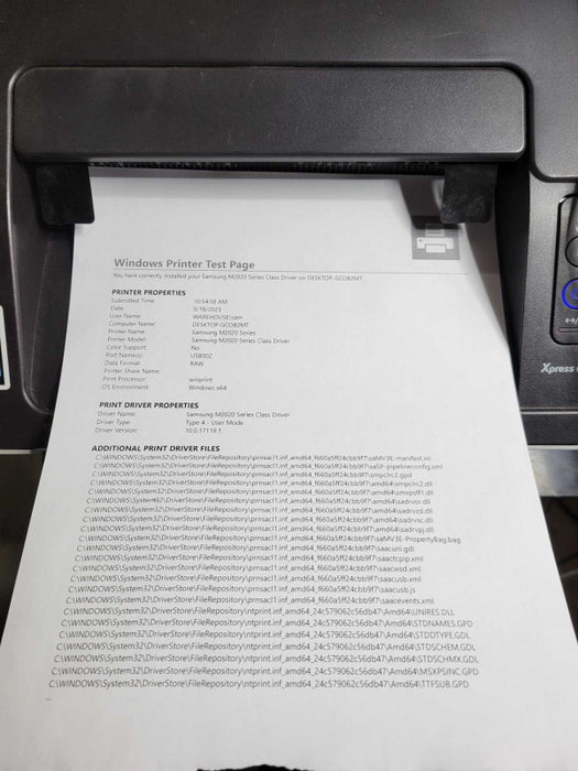 Samsung Xpress M2020W Wireless Mono Laser Printer, READ _