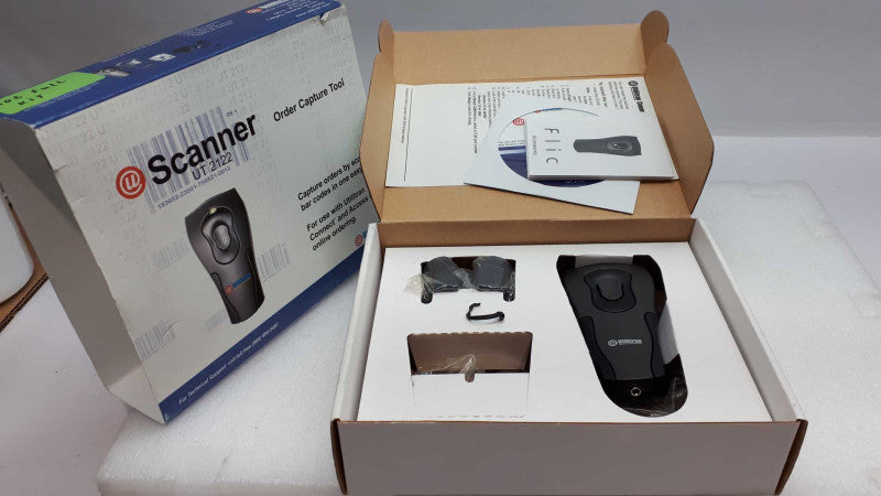 UTILITRAN HANDHELD BARCODE SCANNER UT2122- Read notes &