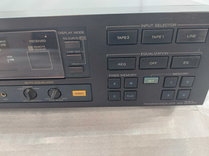Sony Program Equalizer SEQ-333ES with Mic and Remote , Still in packaging