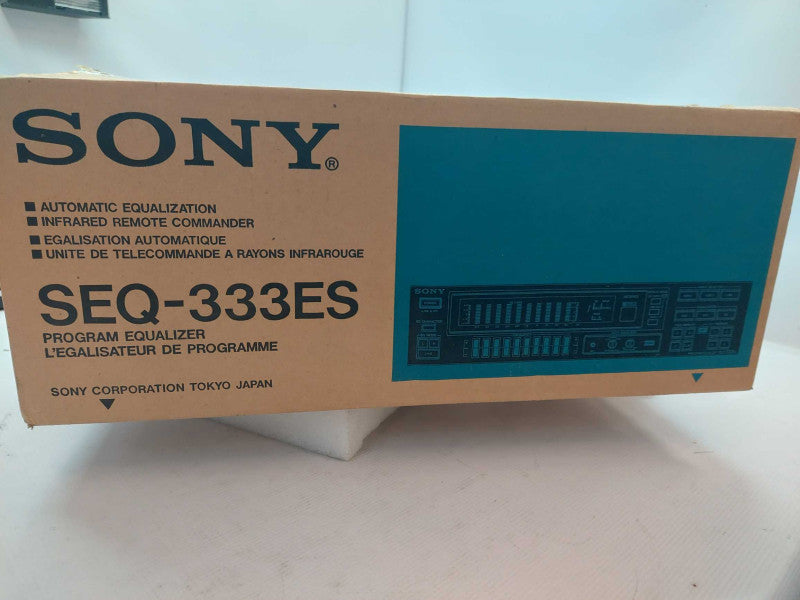Sony Program Equalizer SEQ-333ES with Mic and Remote , Still in packaging