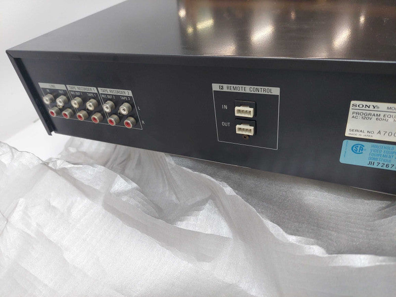 Sony Program Equalizer SEQ-333ES with Mic and Remote , Still in packaging