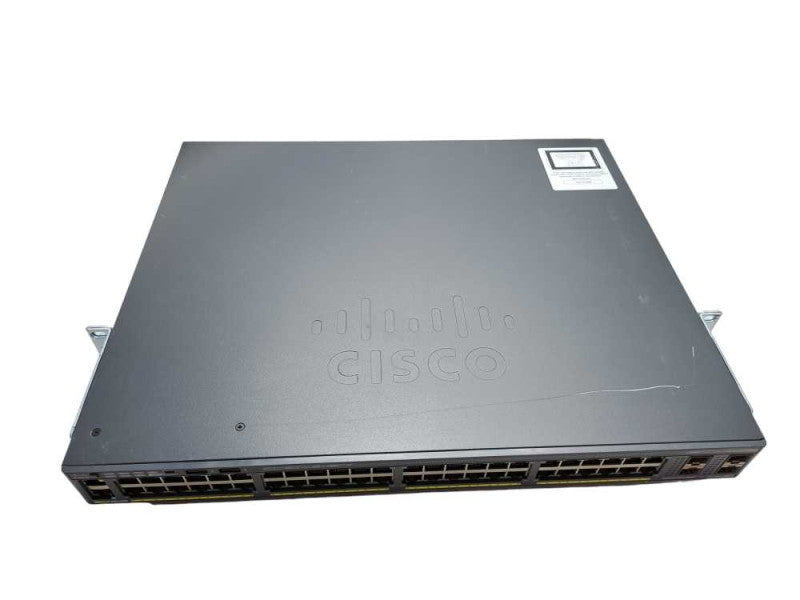Cisco WS-C2960X-48FPS-L 48 Port Gigabit PoE+ 740W Switch +Stack )