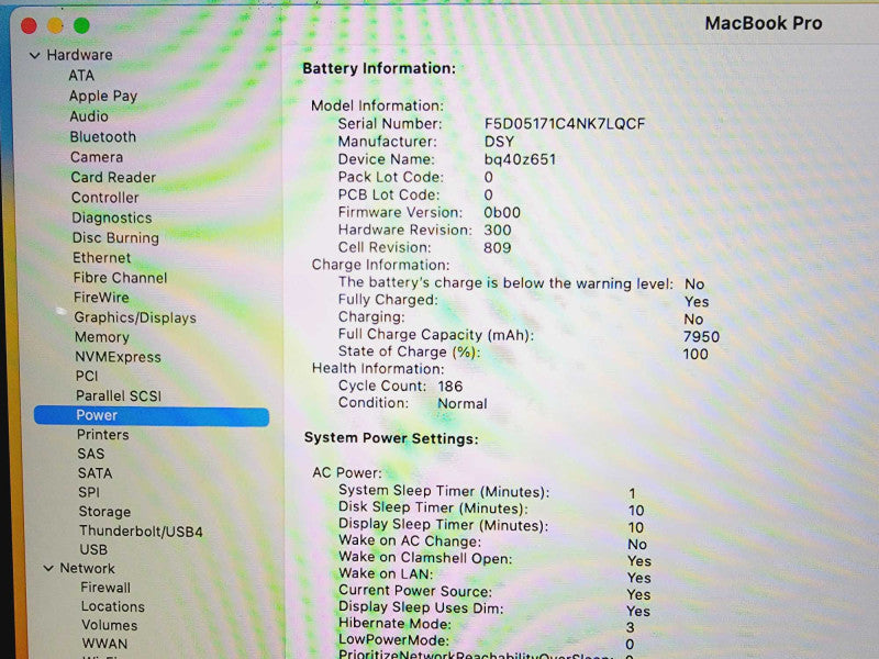 Apple Macbook Pro 2019 Core i7-9750H @ 2.6GHz 16GB DDR3 500GB SSD AMD Radeon Pro 5300M 4GB (