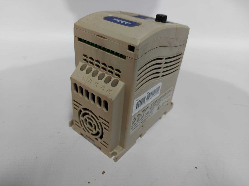 TECO EV MICRO DRIVE 1HP 4.2 AMP 230V/3PH JNEV-201-H3 Q#