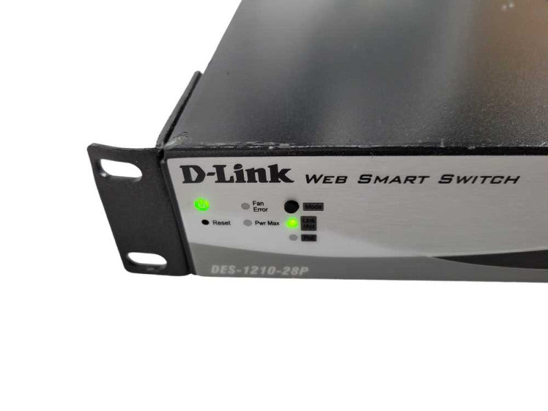 D-Link DES-1210-28P 28-Port Web Smart PoE Fast Ethernet Switch Version a1 !