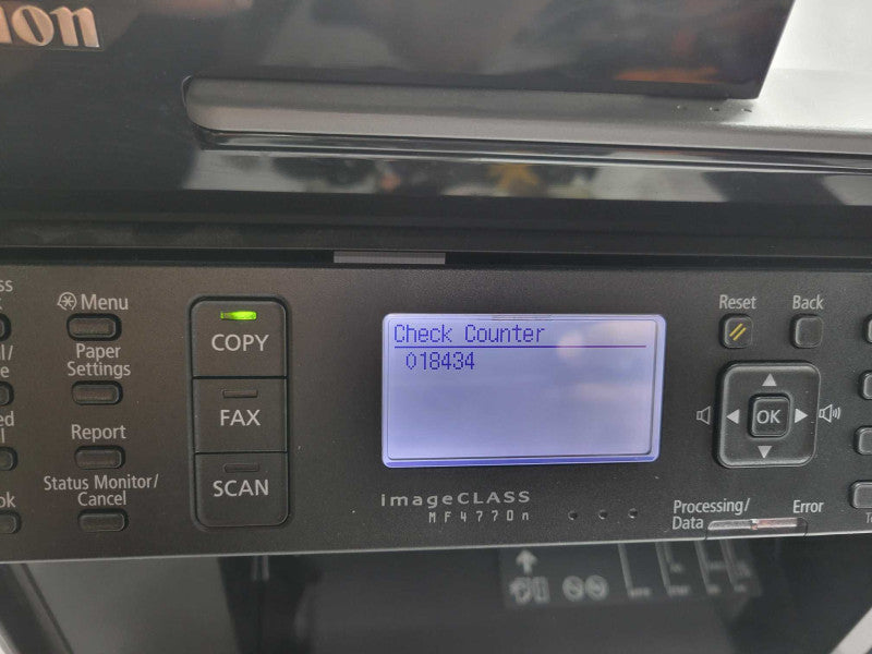 Canon imageCLASS MF4770n Laser All-In-One Desktop Network Printer, READ _