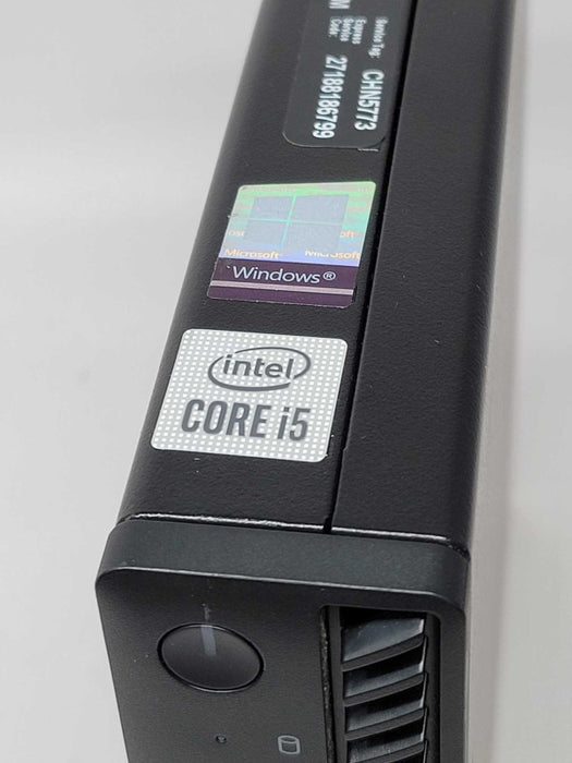 Dell OptiPlex 5080 - Core i5-10500T CPU | 1GB | 256GB SSD + PWR ADPTR