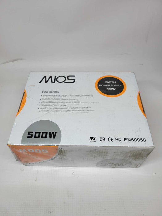 MIOS ATX 500W Power Supply Unit / PSU Gold EN60950