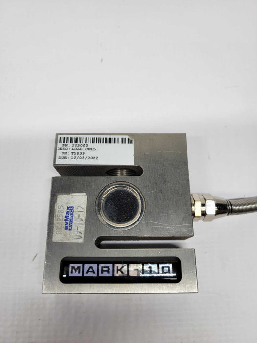 MARK-10 SS5000 - 5000 lbF / 25Tension / Compression Force Sensor (AS-IS)