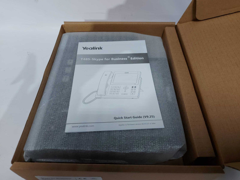new in box YeaLink Ultra-elegant gigabit IP phone SIP-T48S Q#