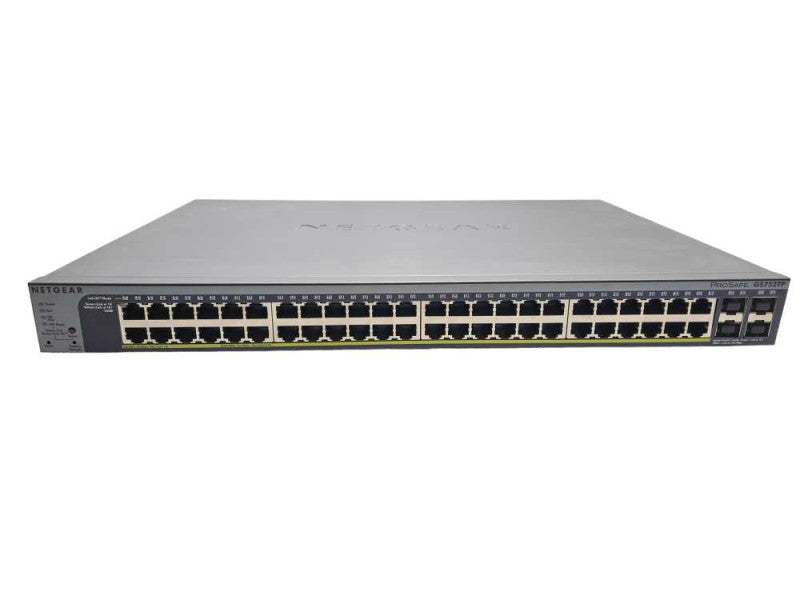 Netgear ProSafe GS752TP 48-Port Gigabit Ethernet Managed PoE Switch *READ* )