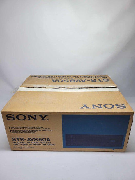 Sony STR-AV850 A/V FM-AM Receiver w/ remote and original box (AS-IS)