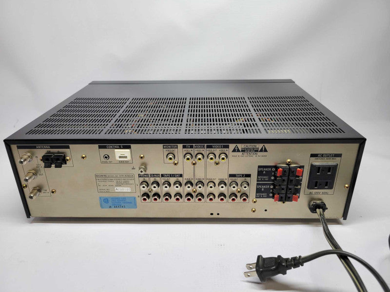 Sony STR-AV850 A/V FM-AM Receiver w/ remote and original box (AS-IS)