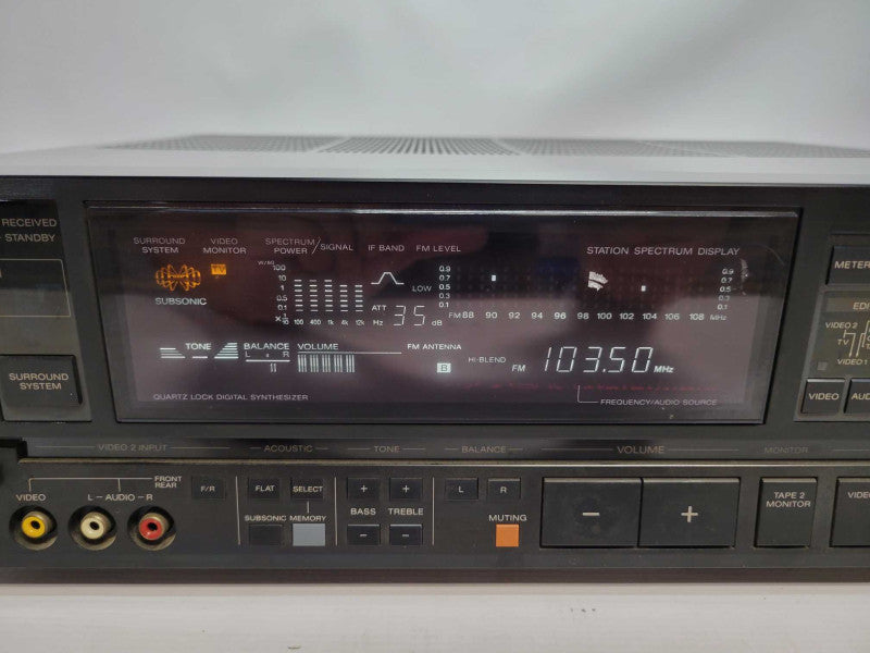 Sony STR-AV850 A/V FM-AM Receiver w/ remote and original box (AS-IS)
