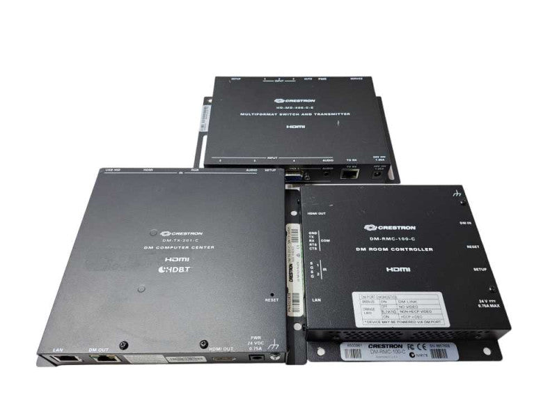 Creston Media Bundle (DM-RMC-100-C, HD-MD-400-C-E & DM-TX-201-C) )