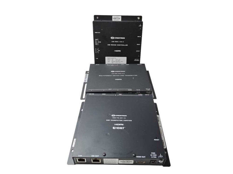 Creston Media Bundle (DM-RMC-100-C, HD-MD-400-C-E & DM-TX-201-C) )