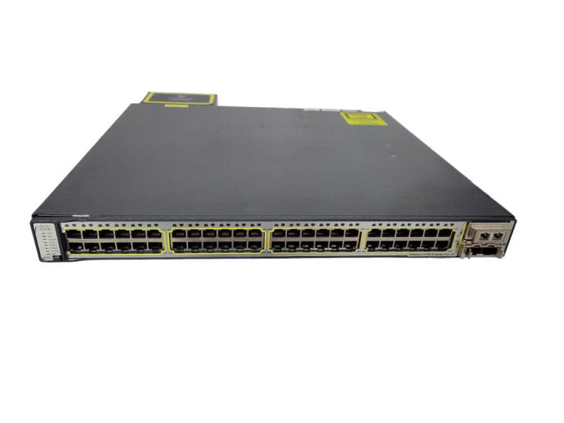 Cisco WS-C3750E-48PD-SF Catalyst 3750-E 48Port PoE-48 Network Switch !