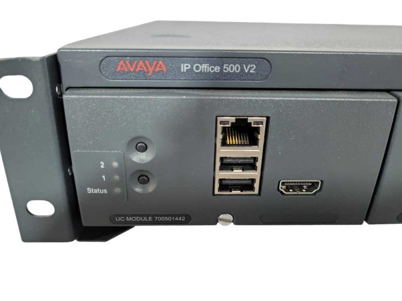 Avaya IP Office 500 V2 UC MODULE 700501442 VCM 32 V2 700504031 2x DS(1-6)700476013 !