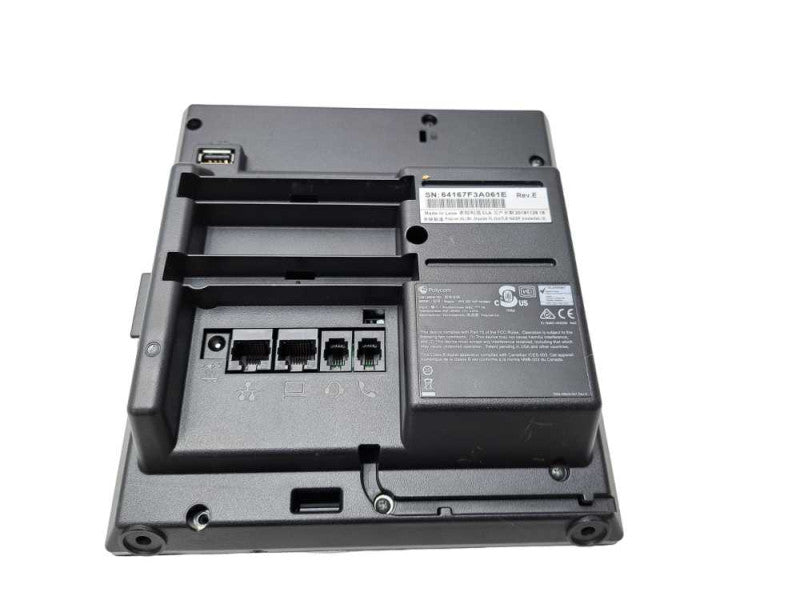 Polycom VVX 350 Gigabit IP Phone Base Only (2200-48830-025) Q)