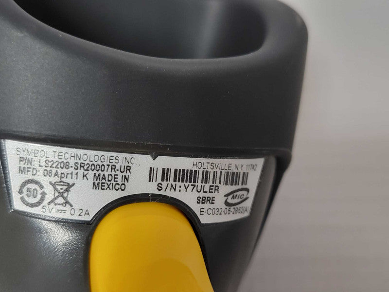 Symbol LS2208-SR20007R-UR USB Handheld Laser Barcode Scanner _
