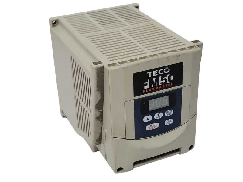 TECO M50 Fluxmaster 3PH 380-480V 50/60Hz Input, 3PH 0-480V 0-200Hz Output SEE _