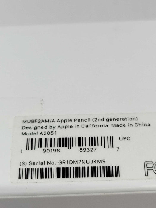 Apple Pencil Second Generation A2051 (AS-IS) Q