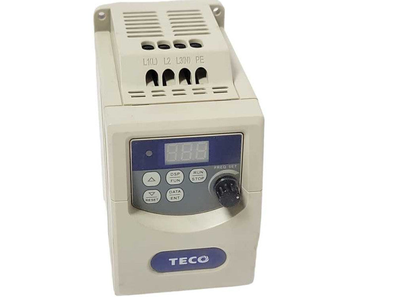 TECO JNEV-201-H3 1HP/0.75KW Motor Rating 3-Phase AC 0-200Hz 0-240V Output SEE Q_