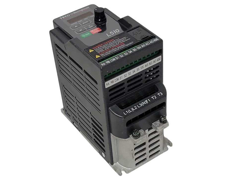 Teco L510-201-H3-U 3-Phase 200-240V Input 3-Phase 0-240V output READ _