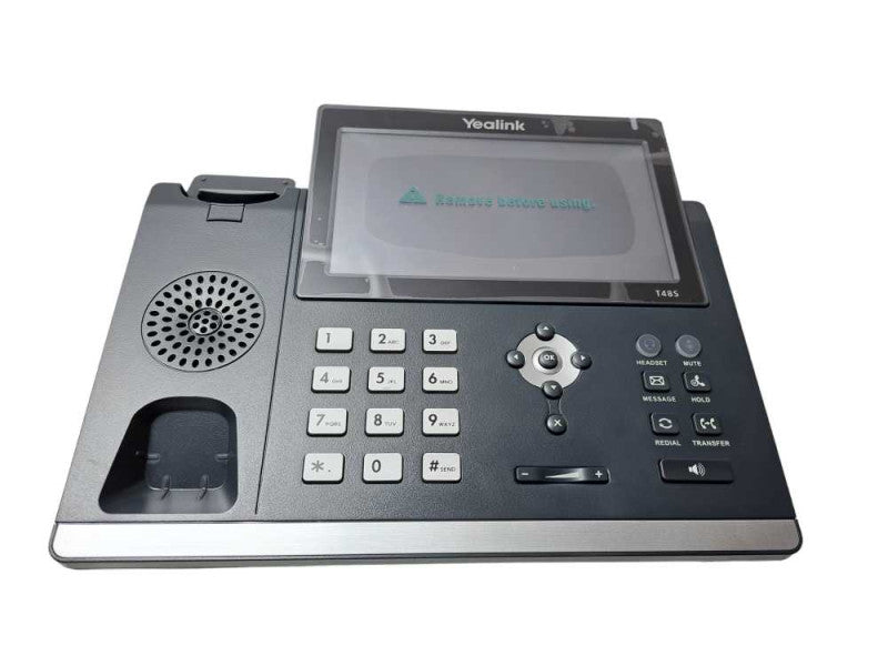 New | Yealink SIP-T48S Gigabit IP Phone IP Phone Ultra-Elegant 7\\" Touchscreen Q)