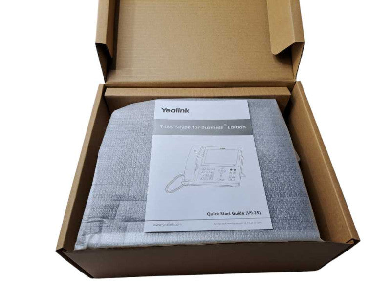 New | Yealink SIP-T48S Gigabit IP Phone IP Phone Ultra-Elegant 7\\" Touchscreen Q)