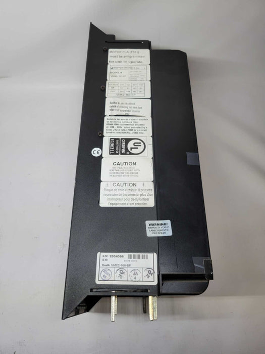 MOTORTRONICS VMX2-160-BP 160 AMP 600V 120 CCT Soft Starter (AS-IS)