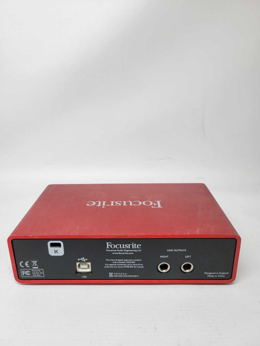 Focusrite Scarlett 2i2 (AS-IS)