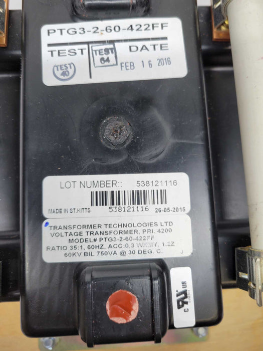 Transformer Technologies Ltd - PTG3-2-60-422FF - Indoor Medium Voltage