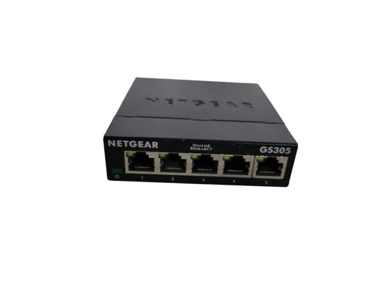 NETGEAR 5-Port Gigabit Ethernet Unmanaged Switch (GS305) S1L2 !