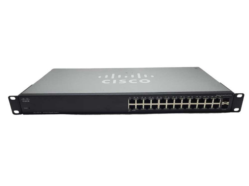 Cisco SG100-24 Port Gigabit Network Switch SR2024T V01 Q$