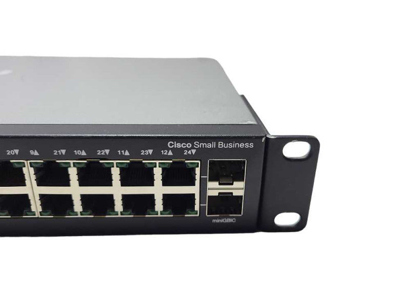 Cisco SG100-24 Port Gigabit Network Switch SR2024T V01 Q$