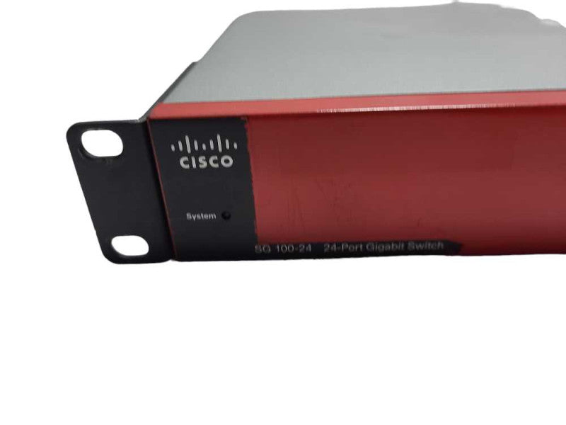 Cisco SG100-24 Port Gigabit Network Switch SR2024T V01 READ $