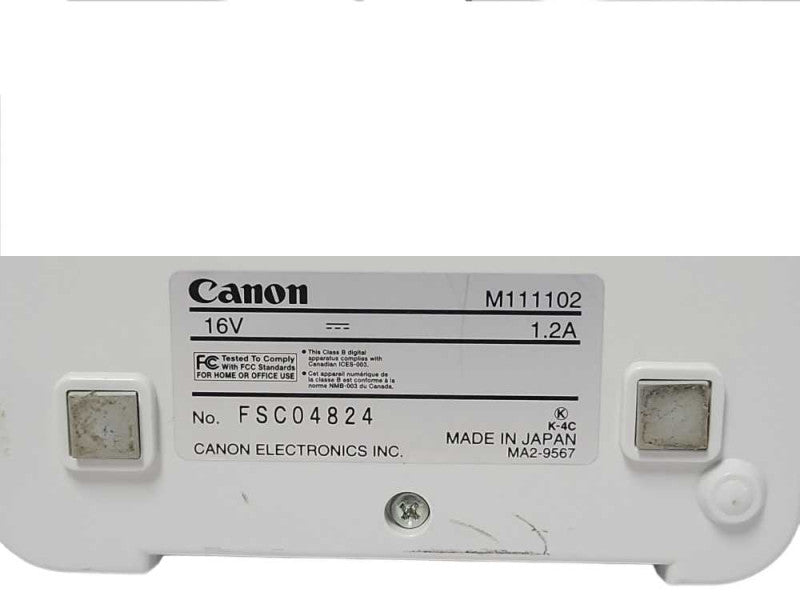 Canon ImageFormula CR-80 Check Scanner M111102, READ _