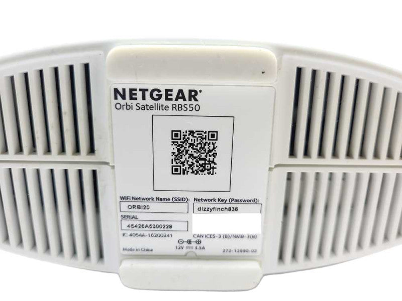 NETGEAR Orbi RBS50 Satellite Home Mesh WiFi Tri-band AC3000 $